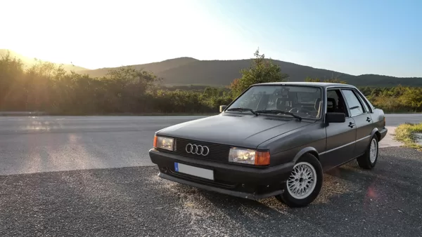 Audi 80 TD GL - Veronáig stoppoltunk érte, de megérte!