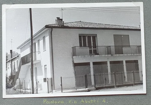 Padova - Via Abetti, 1964-69-ig ez volt az otthonunk